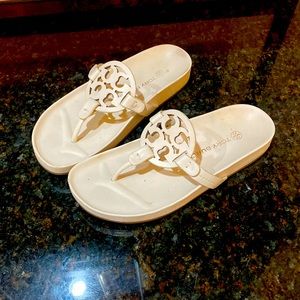 Tory Burch Miller Cloud Sandals 7 VGUC